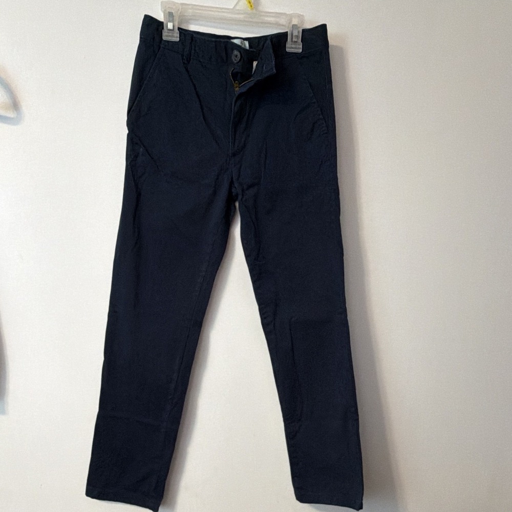 Class Club Modern Fit Navy Chino Pants L (14) 28x27 Boys Stretch Flat Front